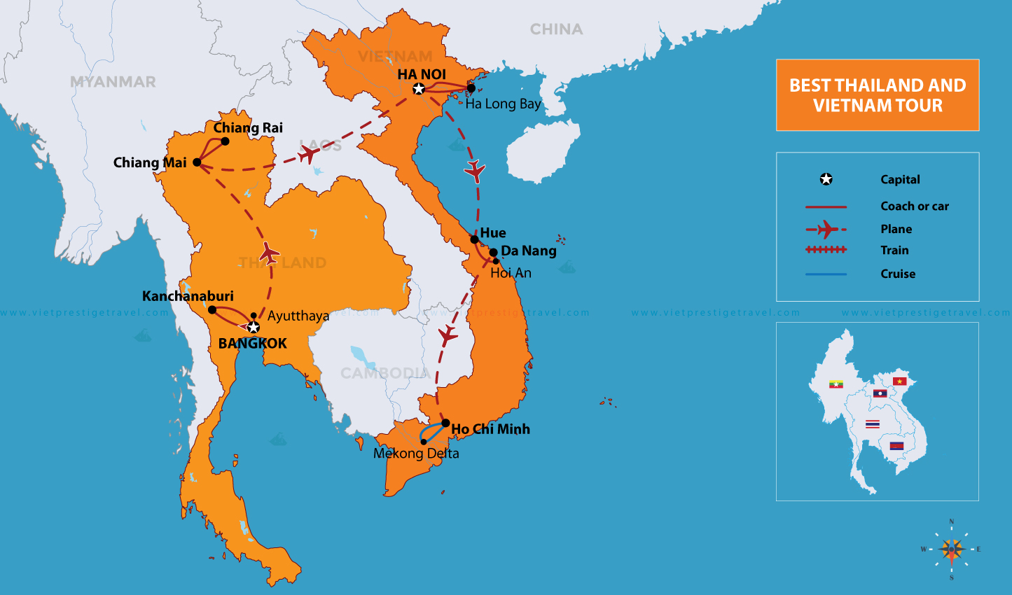 vietnam to thailand tour